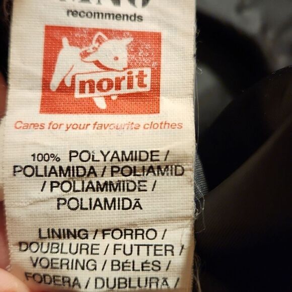 MNG SUIT WOMEN'S COAT SIZE L BLACK COLOR 100%POLIAMIDE - Picture 6 of 6